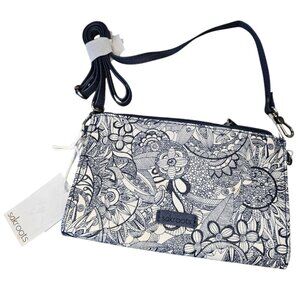SAKROOTS Olympic Smart Phone‎ Crossbody NAVY SPIRIT DESERT READ Style 109102 NWT